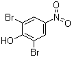 structure of CAS# 99-28-5, 2,6-Dibromo-4-nitrophenol
