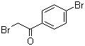 structure of CAS# 99-73-0, 2,4'-Dibromoacetophenone