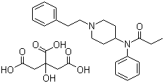 structure of CAS# 990-73-8, 枸橼酸芬太尼