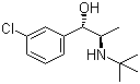 CAS # 99102-04-2, (R*,S*)-3-Chloro-alpha-[1-[(1,1-dimethylethyl)amino]ethyl]benzenemethanol