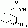 structure of CAS# 99189-60-3, 1,1-环己基二乙酸单酰胺