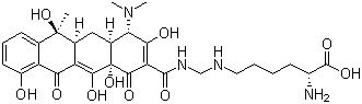 structure of CAS# 992-21-2, 赖甲环素