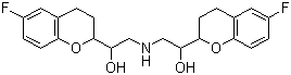 CAS # 99200-09-6, Nebivolol, 1-(6-Fluorochroman-2-yl)-2-[[2-(6-fluorochroman-2-yl)-2-hydroxy-ethyl]amino]ethanol