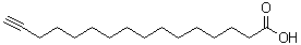 15-Hexadecynoic acid molecular structure (CAS 99208-90-9)