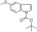 structure of CAS# 99275-47-5, 1-Boc-5-methoxyindole