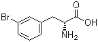 structure of CAS# 99295-78-0, 3-Bromo-D-phenylalanine
