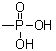 structure of CAS# 993-13-5, 甲基膦酸