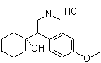 structure of CAS# 99300-78-4, 盐酸文拉法辛