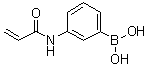 structure of CAS# 99349-68-5, 3-丙烯酰胺基苯硼酸