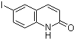 structure of CAS# 99455-01-3, 6-碘喹啉-2-酮