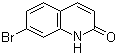 structure of CAS# 99465-10-8, 7-溴-2(1H)-喹啉酮