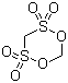 structure of CAS# 99591-74-9, 1,5,2,4-Dioxadithiane 2,2,4,4-tetraoxide