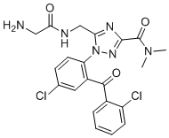 structure of CAS# 99593-25-6, Rilmazafone