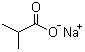 structure of CAS# 996-30-5, Sodium isobutyrate