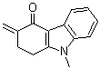 structure of CAS# 99614-64-9, 1,2,3,4-四氢-9-甲基-3-亚甲基-9H-咔唑-4-酮
