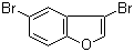 structure of CAS# 99660-97-6, 3,5-Dibromobenzo[b]furan