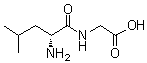 structure of CAS# 997-05-7, D-亮氨酰甘氨酸