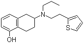 structure of CAS# 99755-59-6, Rotigotine
