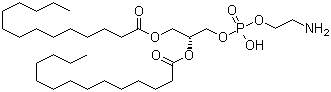 structure of CAS# 998-07-2, Dimyristoyl phosphoethanolamine