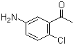 structure of CAS# 99914-14-4, 2'-Chloro-5'-aminoacetophenone