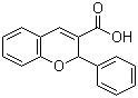 CAS # 99943-60-9, 2-Phenyl-2H-1-benzopyran-3-carboxylic acid