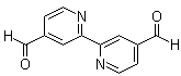 structure of CAS# 99970-84-0, 2,2'-联吡啶-4,4'-二甲醛